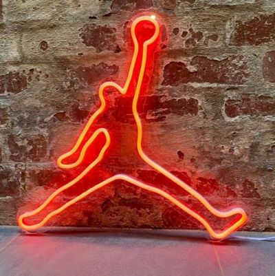 Basketball Legend Neon Art