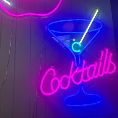 LED Neon Cocktails Sign