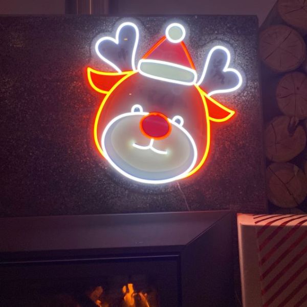 Reindeer Neon Light | LED Neon Christmas Decorations for Sale