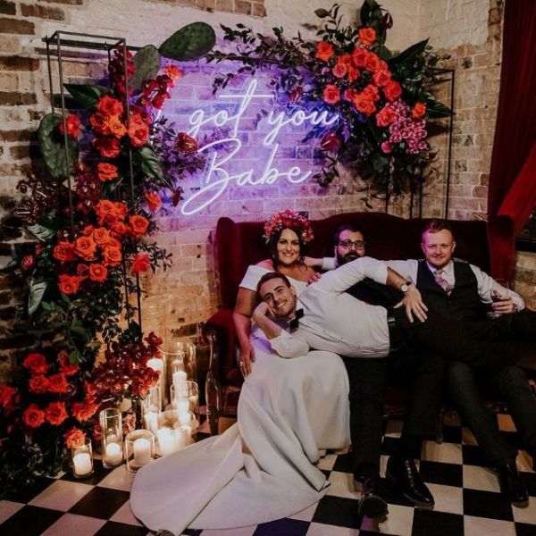 Neon Wedding Fashion, Decor and Accessories