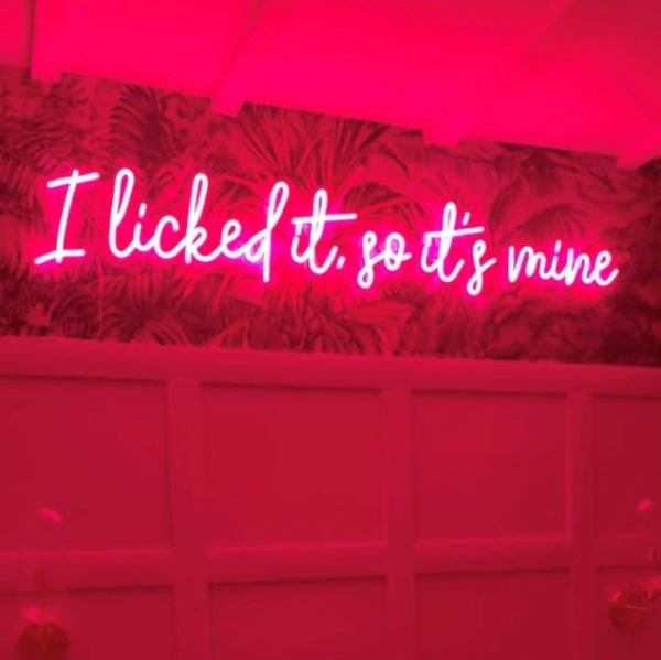 I Licked it so it's Mine CUSTOM NEON® Sign | Free Remote/Dimmer