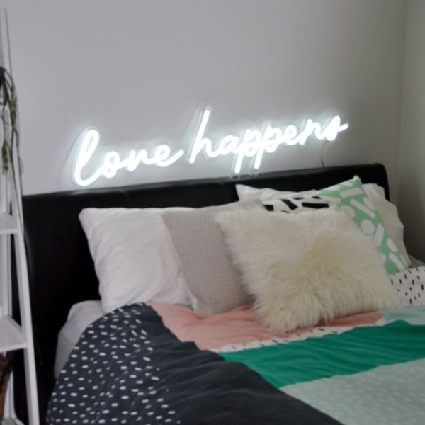 Love Happens Neon Flex Sign | Led Signs For Weddings & Home Decor