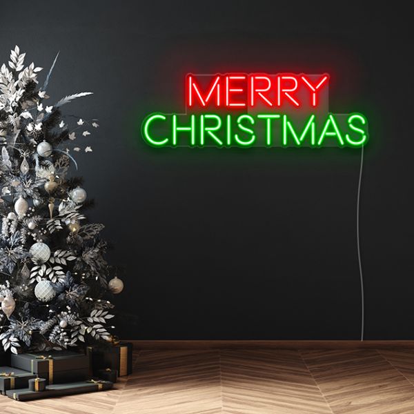 Merry Christmas Neon Sign by CUSTOM NEON®