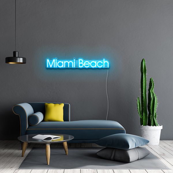 Neon beach clearance light