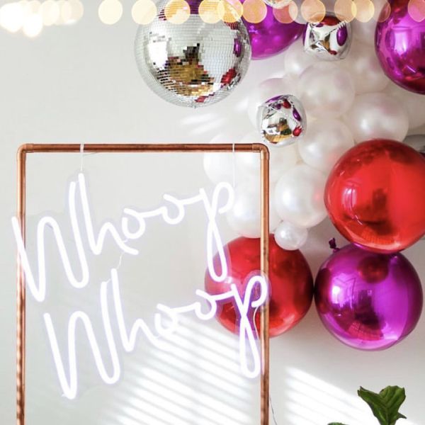 Whoop Whoop Lights | LED Neon Signs for Parties & Home Decor - Custom Neon (formerly Neon Collective)