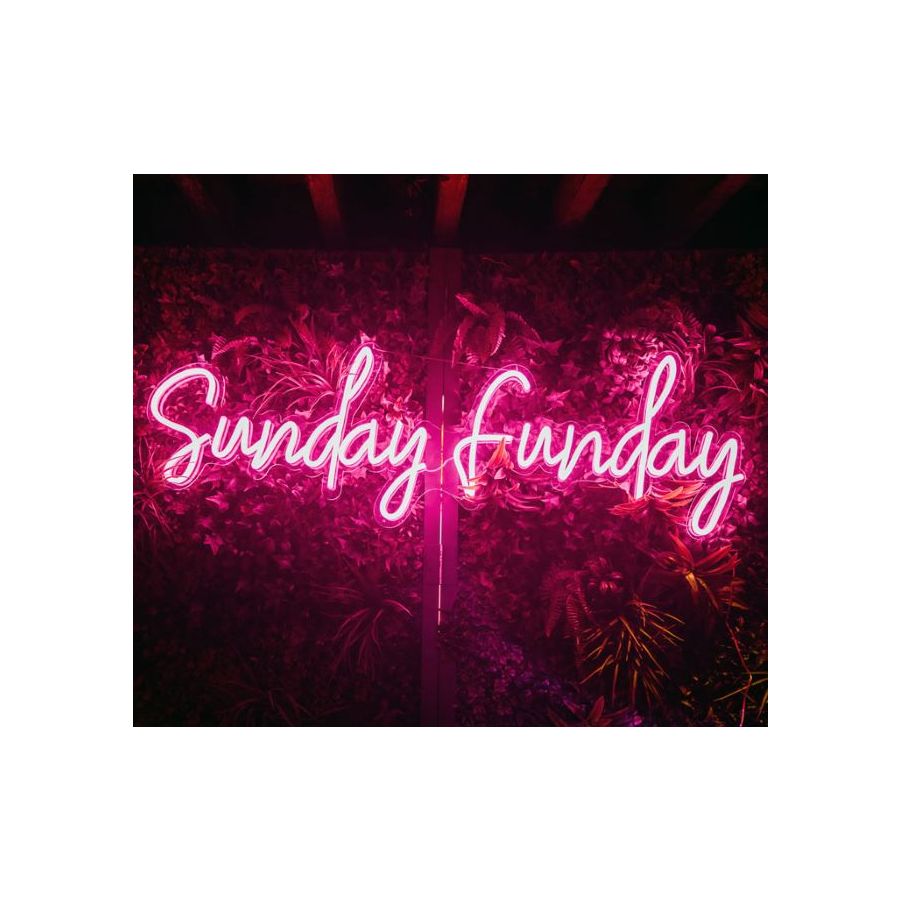 Neon Wall Signs * Sunday Funday *
