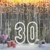 LED Neon Light for 30th Birthday Party / Anniversary - photo CustomNeon.com