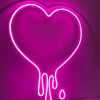 Pink Dripping Heart from Custom Neon® 