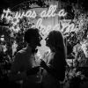 It Was All a Dream faux neon sign shown as wedding decor - from Custom Neon®