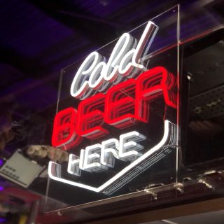 Cold Beer Here Custom Neon® sign @shapeshifterbrewingco