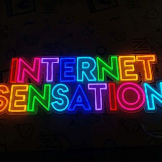 Internet Sensation Custom Neon® sign