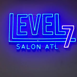 Blue Naked Neon™ salon sign by Custom Neon® @stephenciccone