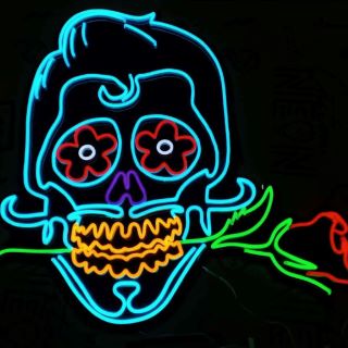 Dia de los Muertos Custom Neon® art