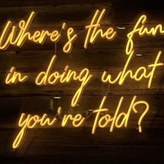 Yellow quote sign @sweetanniesnyc by Custom Neon® 