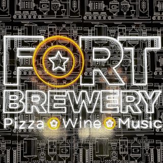 Custom Neon® large logo sign @fortbrewery