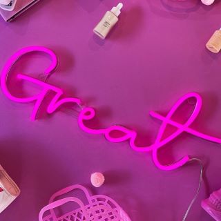Great pink Naked Neon™ by Custom Neon® sign