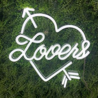Green Wall with Neon Sign | Custom Neon® Green Wall Styling Ideas