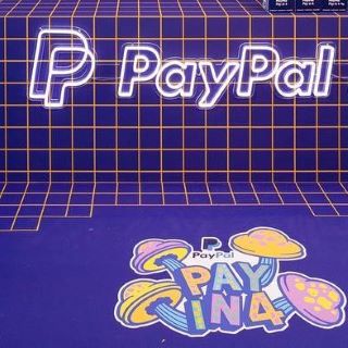 Custom Neon® corporate event signage for @paypal @seekeragency