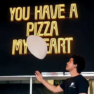 You Have a Pizza My Heart Custom Neon® pizza bar sign @pbspizzabar