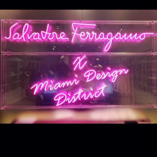 @salvasalvatoreferragamo display sign by Custom Neon®