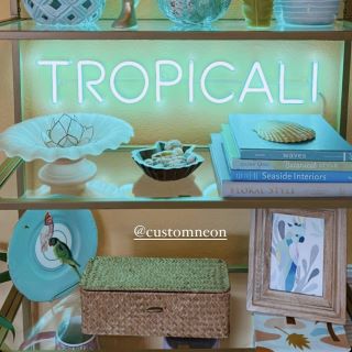Tropicali mint green Naked Neon™ by Custom Neon®