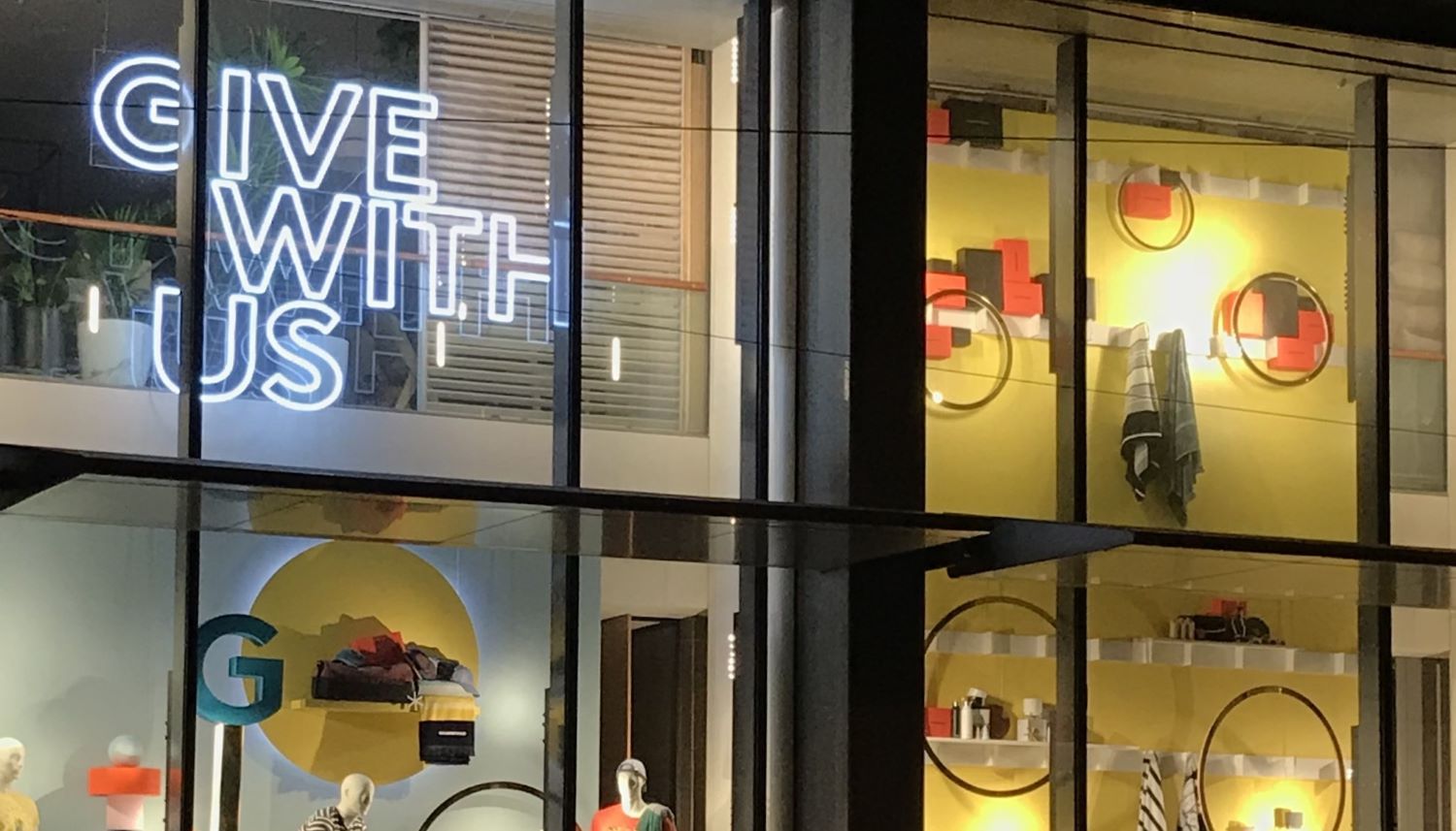 Custom Neon® seasonal retail signage for Country Road retail stores