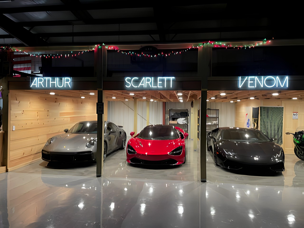 Custom Neon® garage signs - personalized car name signs @karencraig