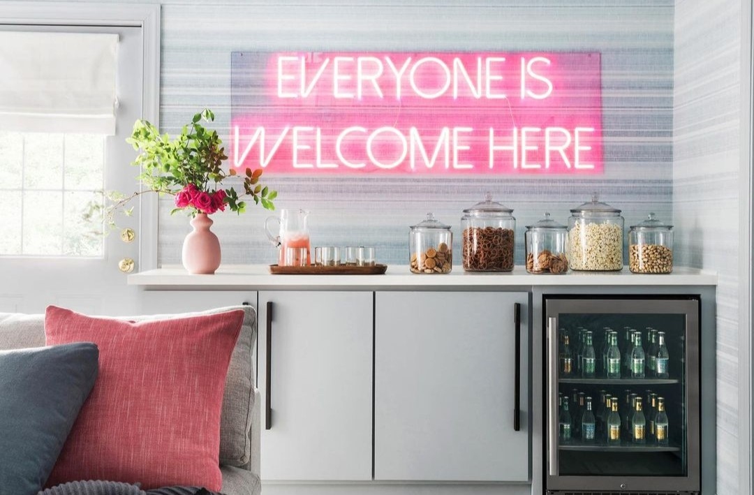 Big Custom Neon® sign for Dining Rooms @bpatrickflynn