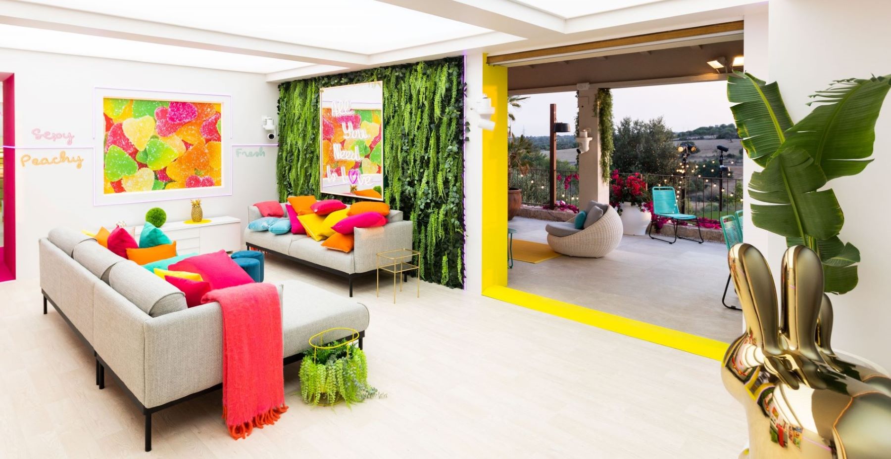 Love Island Australia Villa Decor
