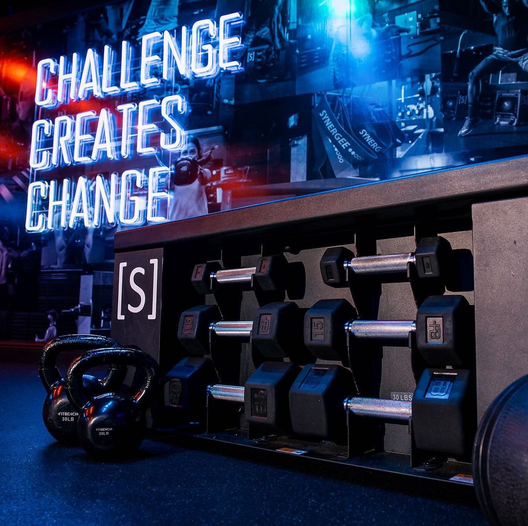 Challenge Creates Change Custom Neon® sign @sensory.fitness
