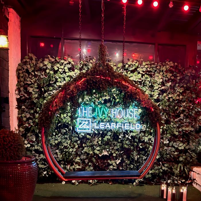 The Ivy House @learfield Custom Neon® sign for event @juliebloebaum