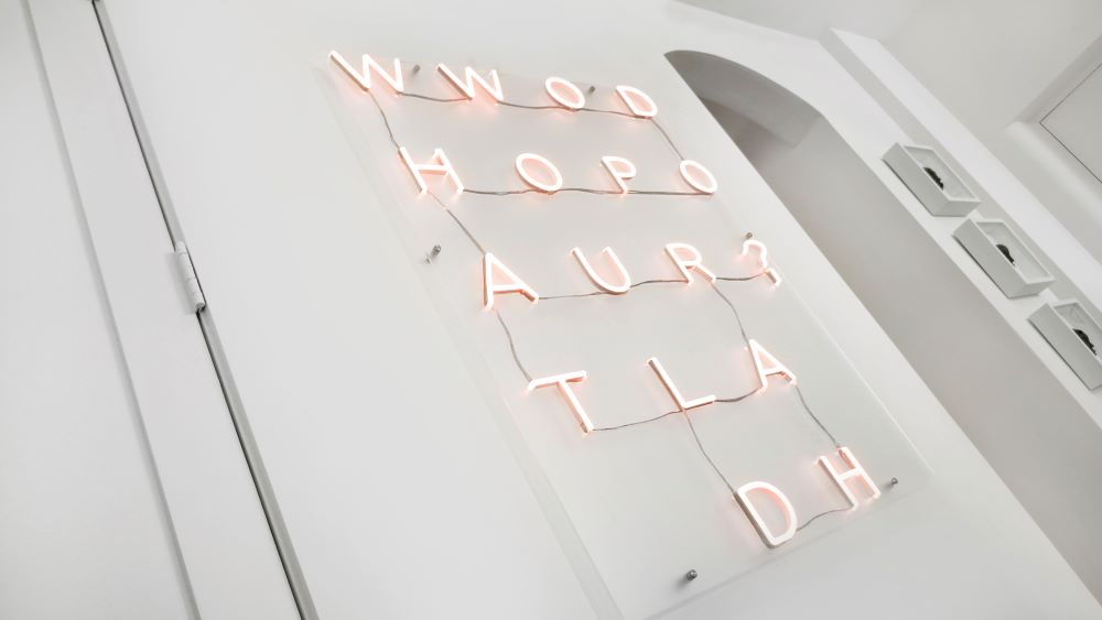 What Would Oprah Do? color changing RGB Custom Neon®  sign @inspiredcitizen