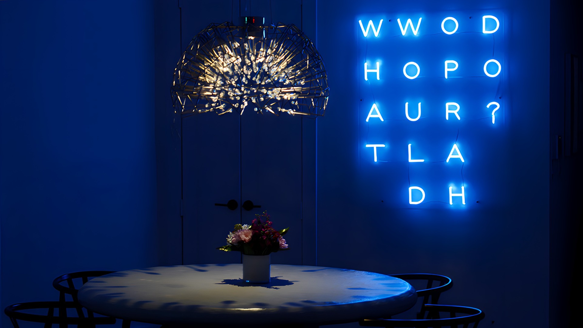 What Would Oprah Do? color changing RGB Custom Neon®  sign @inspiredcitizen